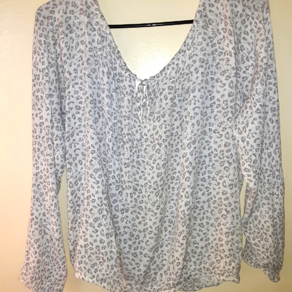 Cute Snow Leopard Top